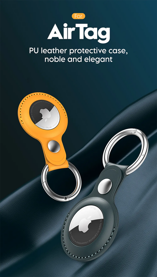 Vothoon PU Leather Case for Apple Airtag