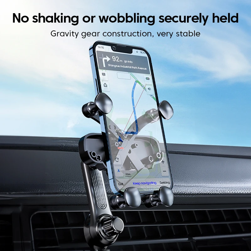 Gravity Car Phone Holder Air Vent Mount Cell..
