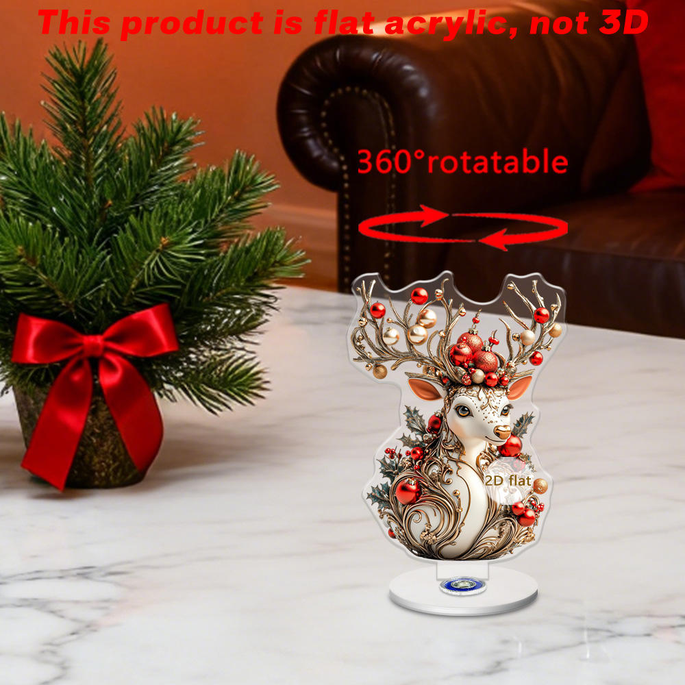 Exquisite 360 Rotatable Decoration Lightweight Holy Infant Acrylic Model.