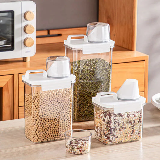 Airtight Food Storage Containers - Premium PP Plastic
