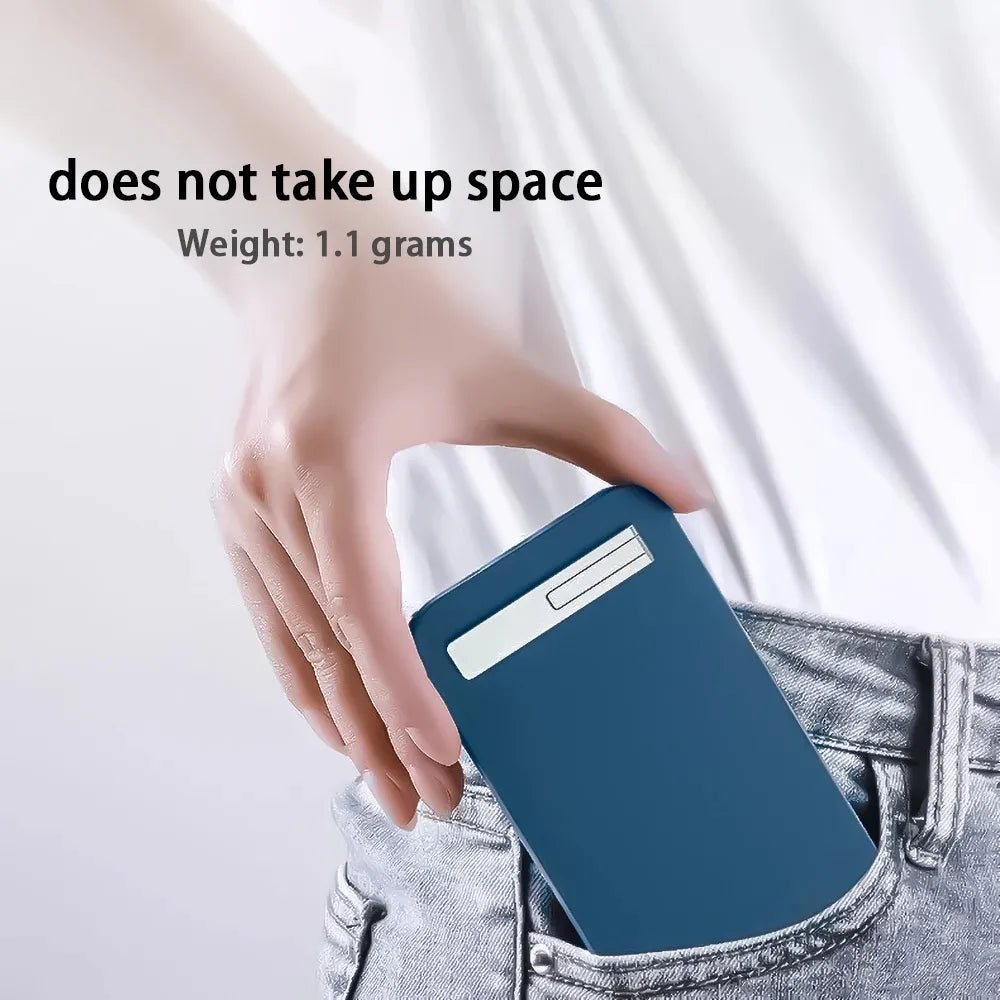 Invisible Ultra Thin Magnetic Mobile Phone.