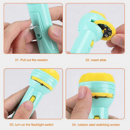 Projector Flashlight for Kids