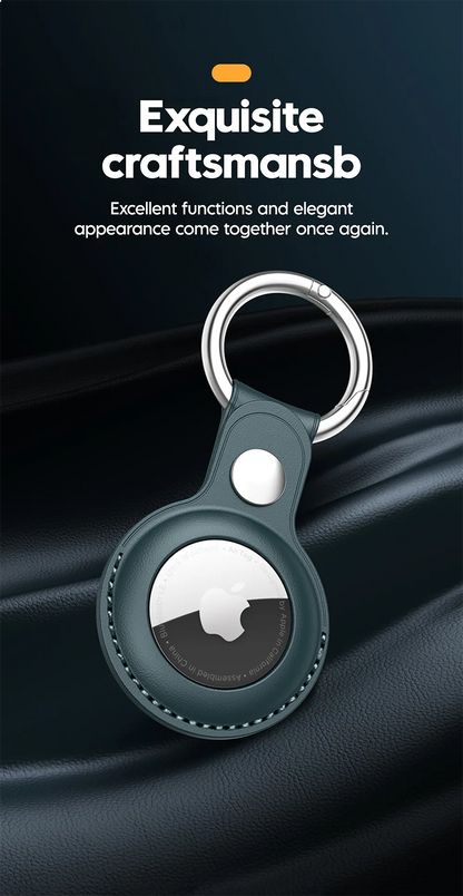 Vothoon PU Leather Case for Apple Airtag