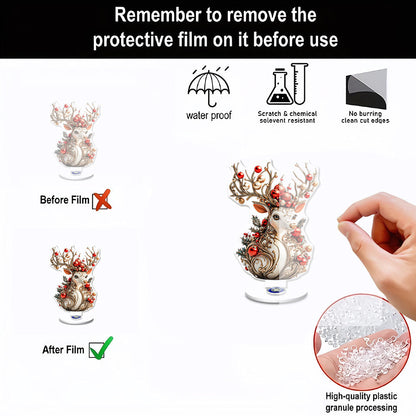 Exquisite 360 Rotatable Decoration Lightweight Holy Infant Acrylic Model.