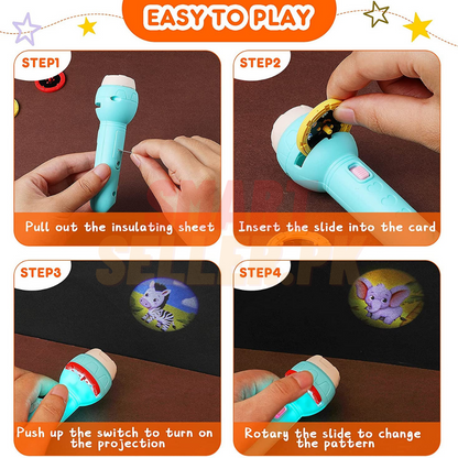 Projector Flashlight for Kids