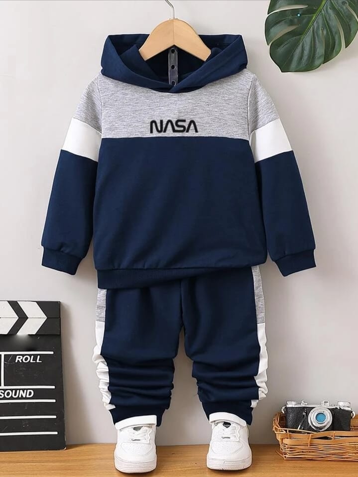 Kids Hoodie Tracksuits For Boys Kids winter clothes Trouser + Hoodie