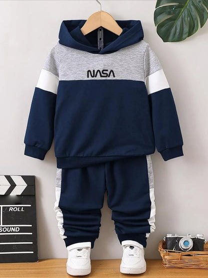 Kids Hoodie Tracksuits For Boys Kids winter clothes Trouser + Hoodie