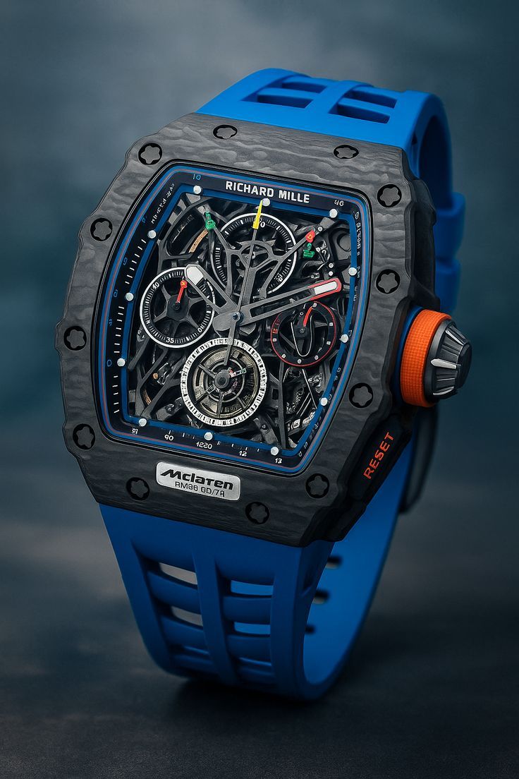 Richard Mille RM Quartz Automatic Flyback Watch ⌚🔥