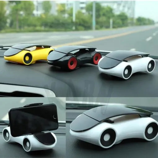 Sports Car Shape Mobile Car Stand Holder.