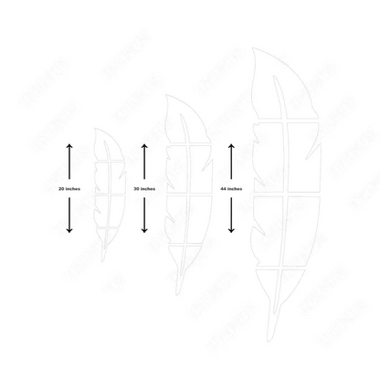 Simply Decorative Leaf Acrylic Wall Decore