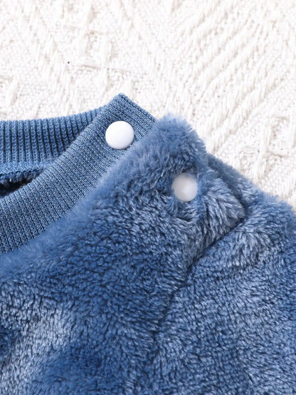 Autumn And Winter Baby Velvet Warm Comfortable Soft Outdoor