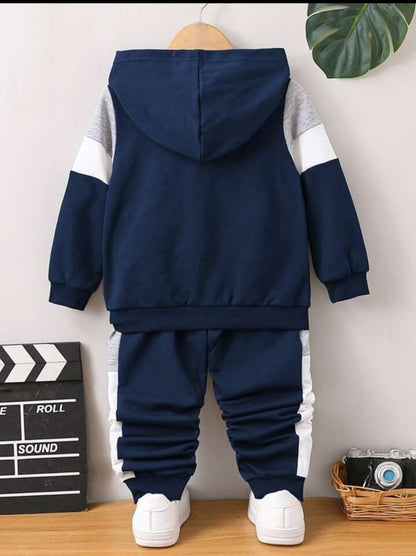 Kids Hoodie Tracksuits For Boys Kids winter clothes Trouser + Hoodie