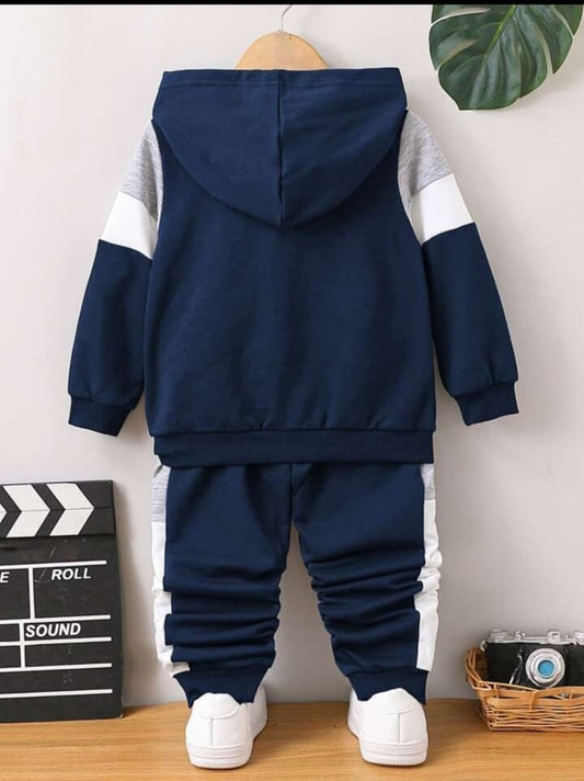 Kids Hoodie Tracksuits For Boys Kids winter clothes Trouser + Hoodie