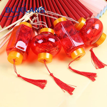 Spring Festival Lantern Chinese New Year Led Projection Lantern Toy with 3 Flash Modes