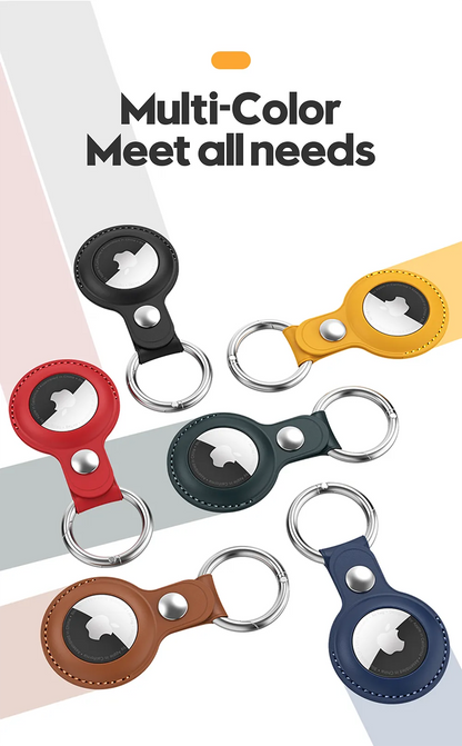 Vothoon PU Leather Case for Apple Airtag