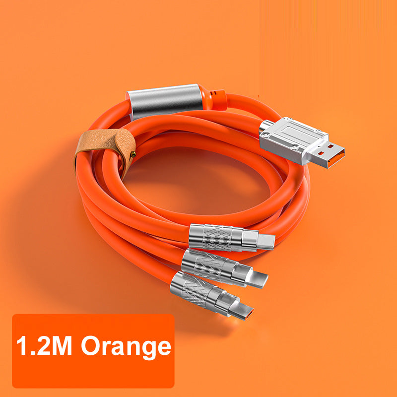Xiaomi 120W Data Cable Fast Charging 6A 3 In 1 Type C Cable