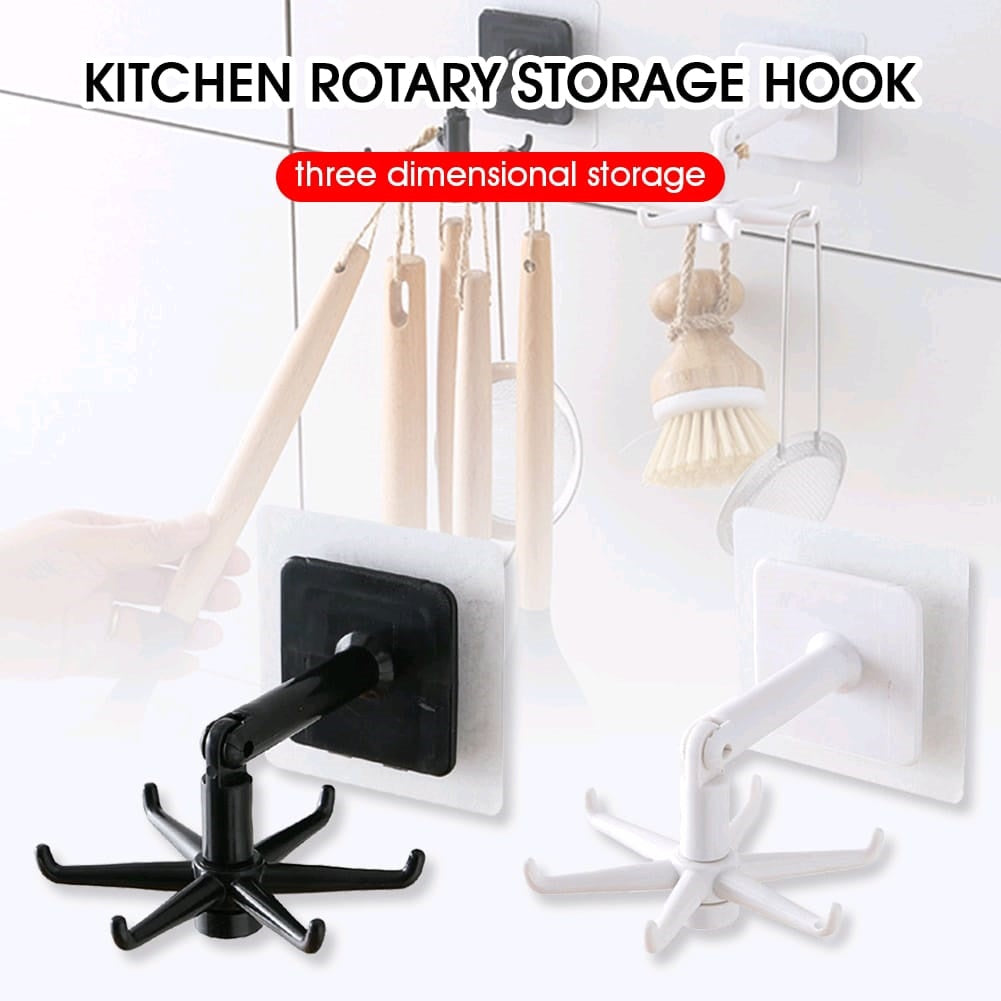 Easy-Install 360° Rotating Kitchen Hook