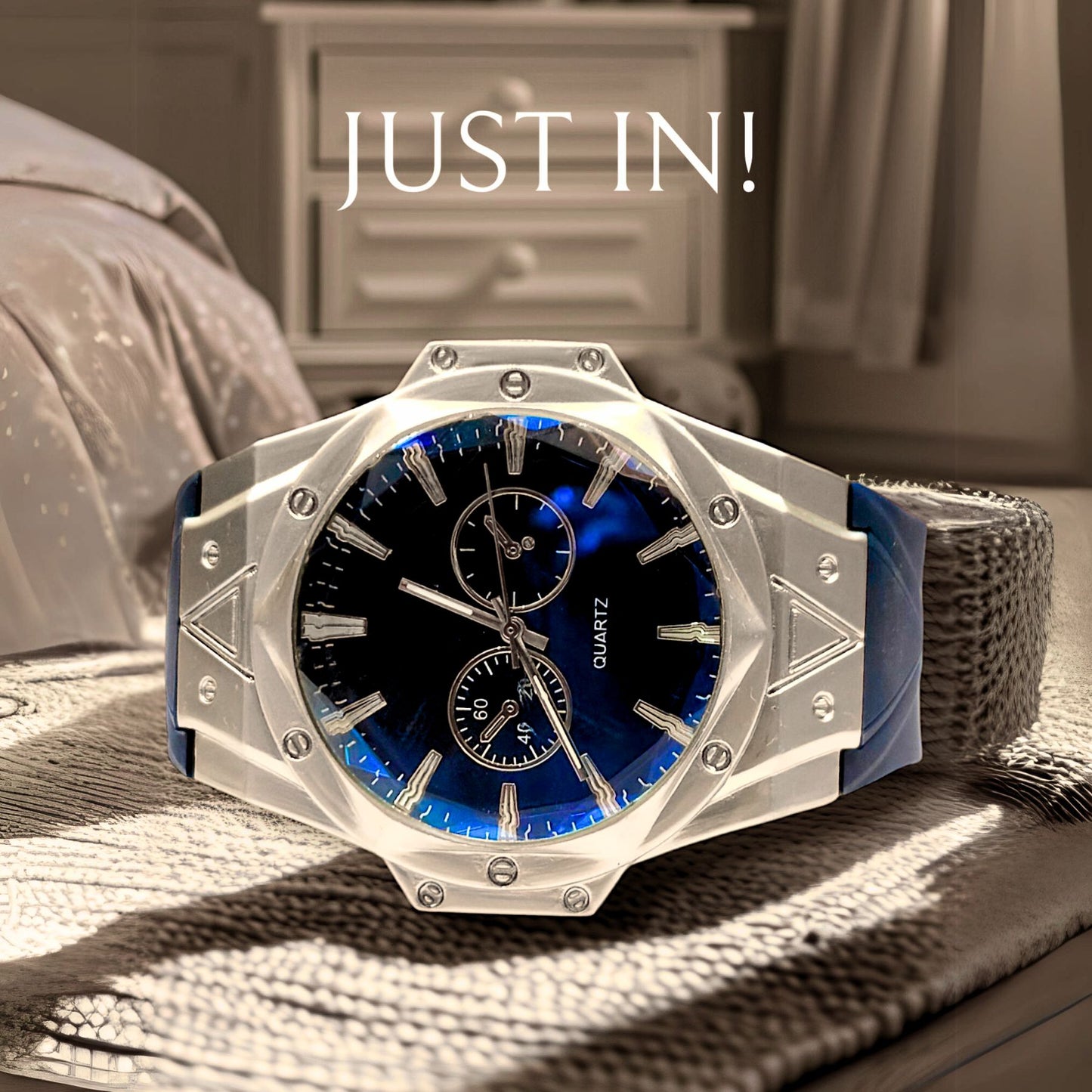 Men’s Watch For Mens Stylish and Durable design Perfect For Sports And Outdoor Activities Comfortable To Wear With Adjustable Strap