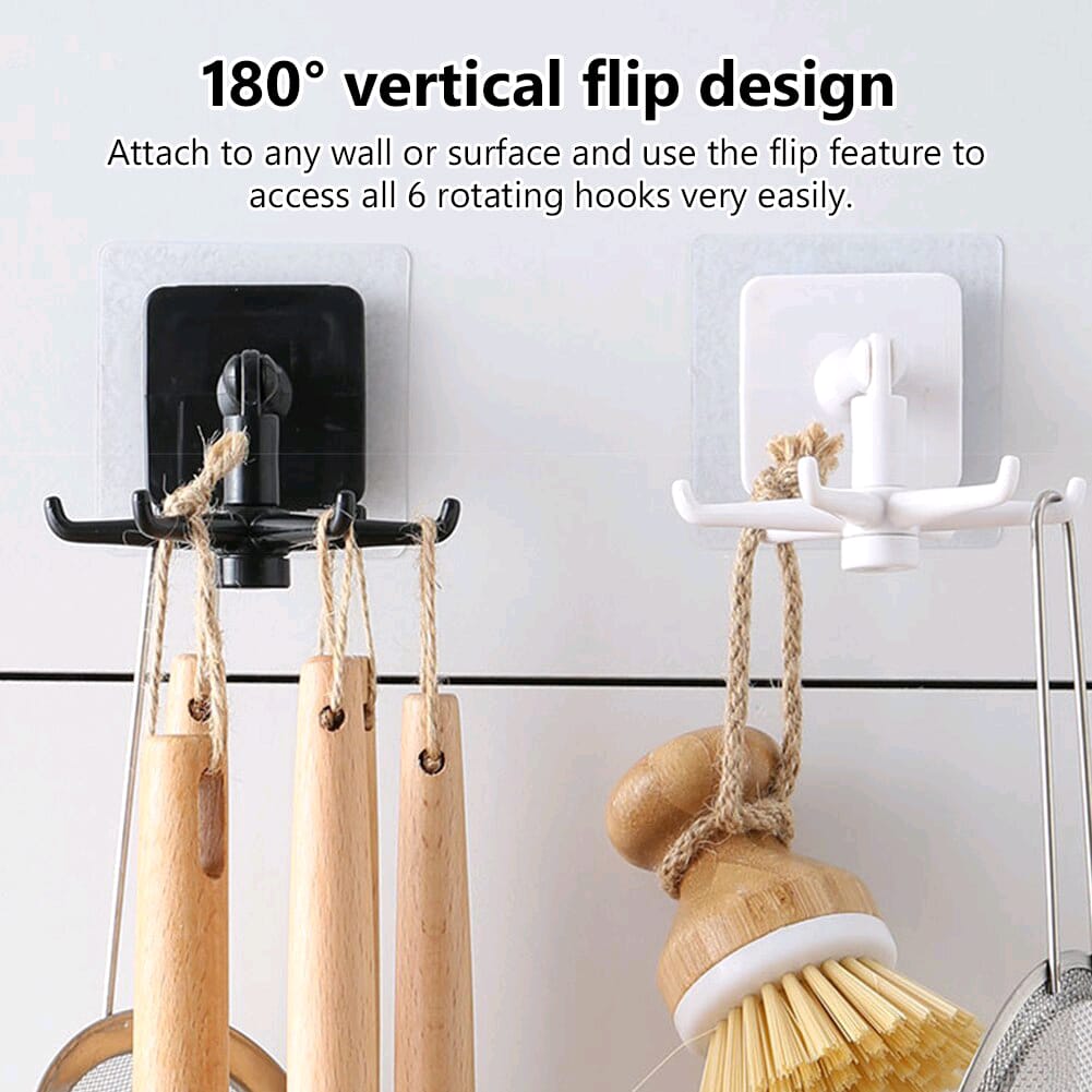 Easy-Install 360° Rotating Kitchen Hook