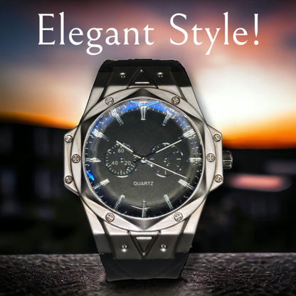 Men’s Watch For Mens Stylish and Durable design Perfect For Sports And Outdoor Activities Comfortable To Wear With Adjustable Strap