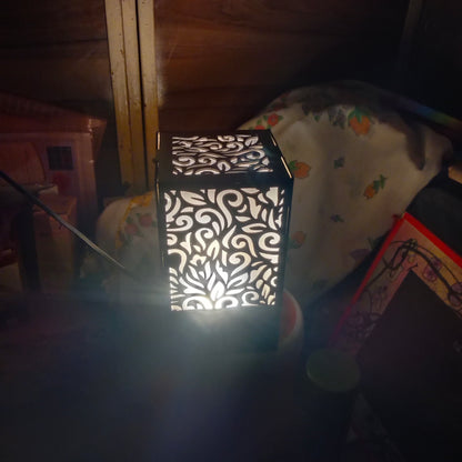 Wooden Table Lamp –