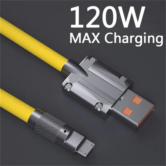 120W Micro USB Fast Charging Cable Thick
