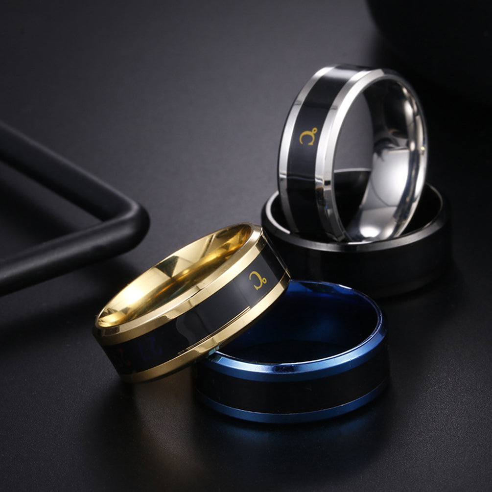 2023 Fashion Sensor Body Temperature Ring