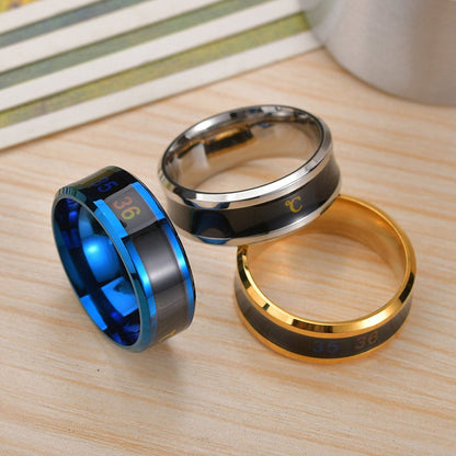 2023 Fashion Sensor Body Temperature Ring