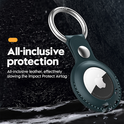 Vothoon PU Leather Case for Apple Airtag