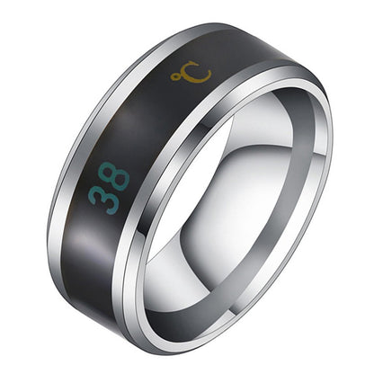 2023 Fashion Sensor Body Temperature Ring