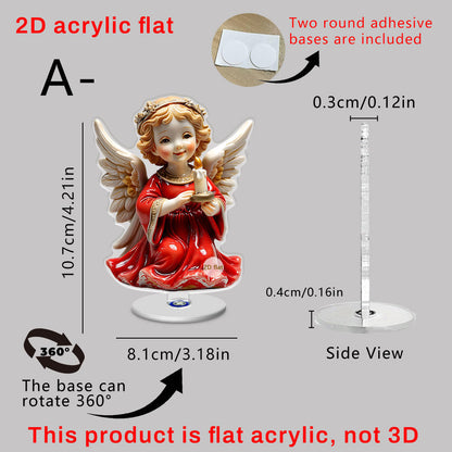 Exquisite 360 Rotatable Decoration Lightweight Holy Infant Acrylic Model.
