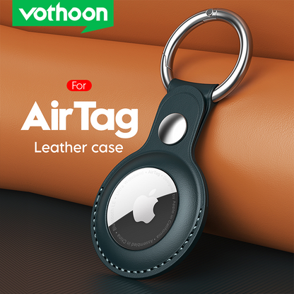 Vothoon PU Leather Case for Apple Airtag