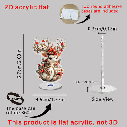 Exquisite 360 Rotatable Decoration Lightweight Holy Infant Acrylic Model.